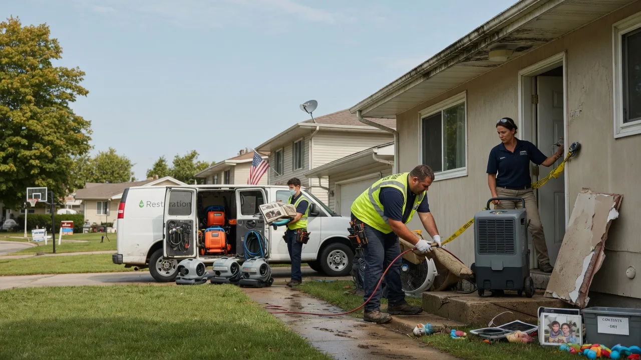 Water Damage Restoration in Coalmont, IN near me